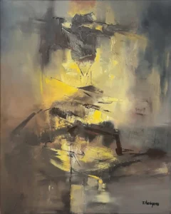 tableau de peinture abstraite