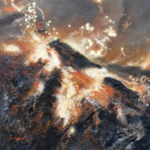 tableau de peinture abstraite