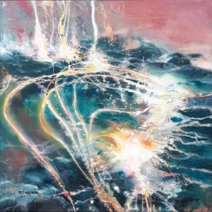 tableau de peinture abstraite
