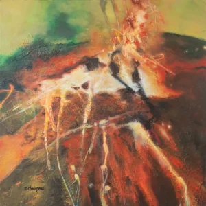 tableau de peinture abstraite