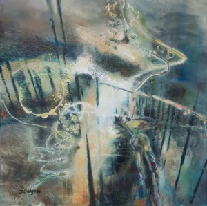 tableau de peinture abstraite