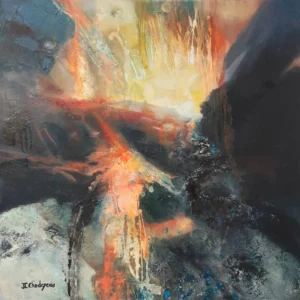 tableau de peinture abstraite