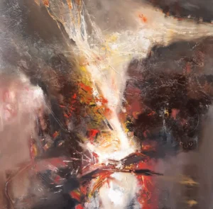tableau de peinture abstraite