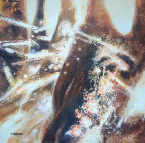 tableau de peinture abstraite