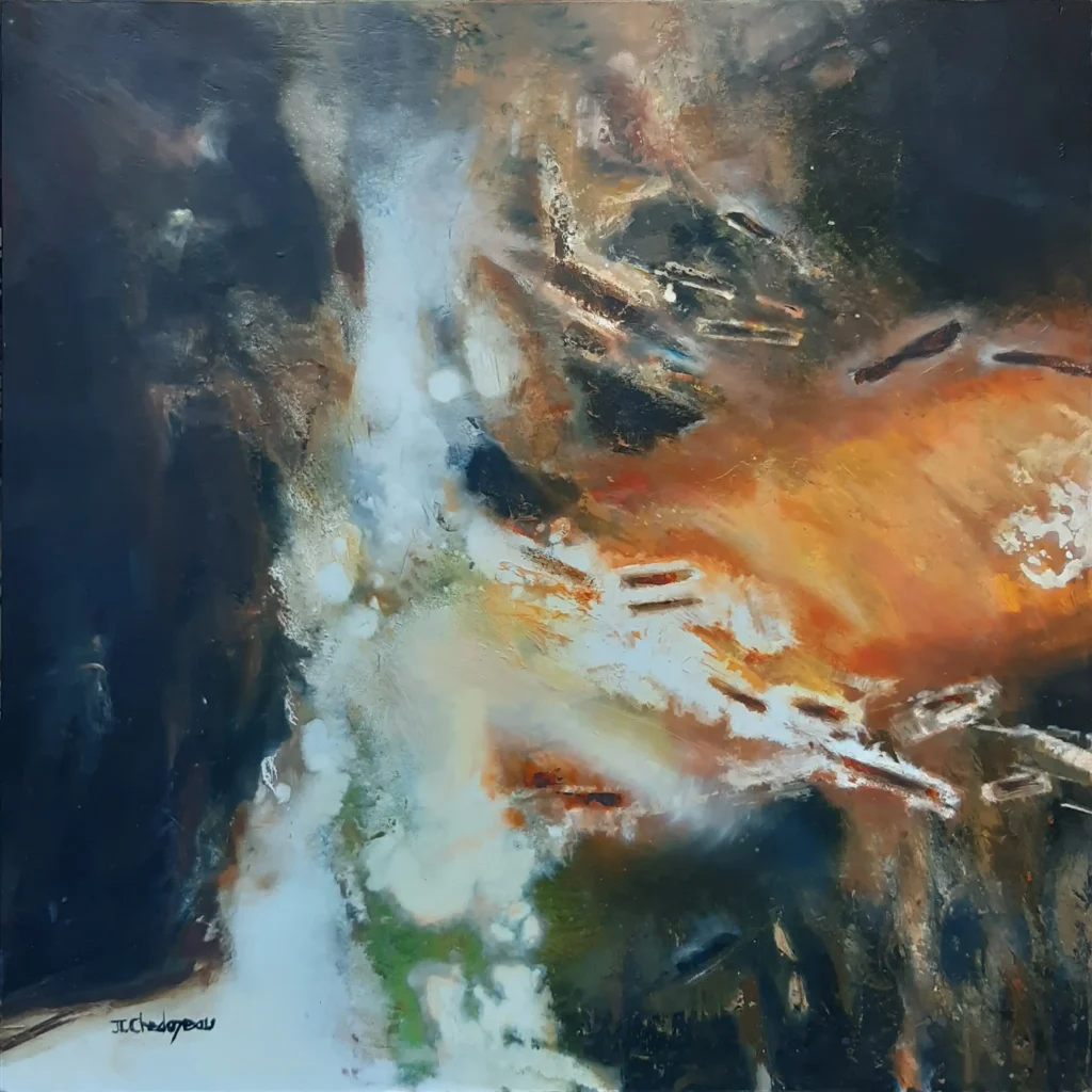 tableau de peinture abstraite