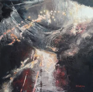 tableau de peinture abstraite