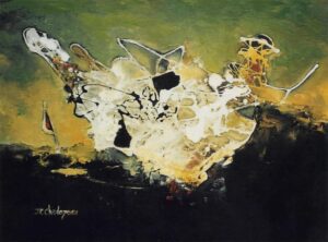 tableau de peinture abstraite