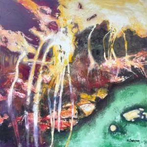 tableau de peinture à l'huile abstraite