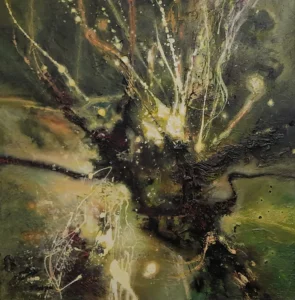 tableau de peinture à l'huile abstraite