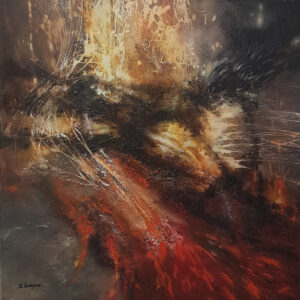 tableau de peinture à l'huile abstraite