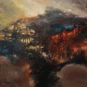 tableau de peinture à l'huile abstraite